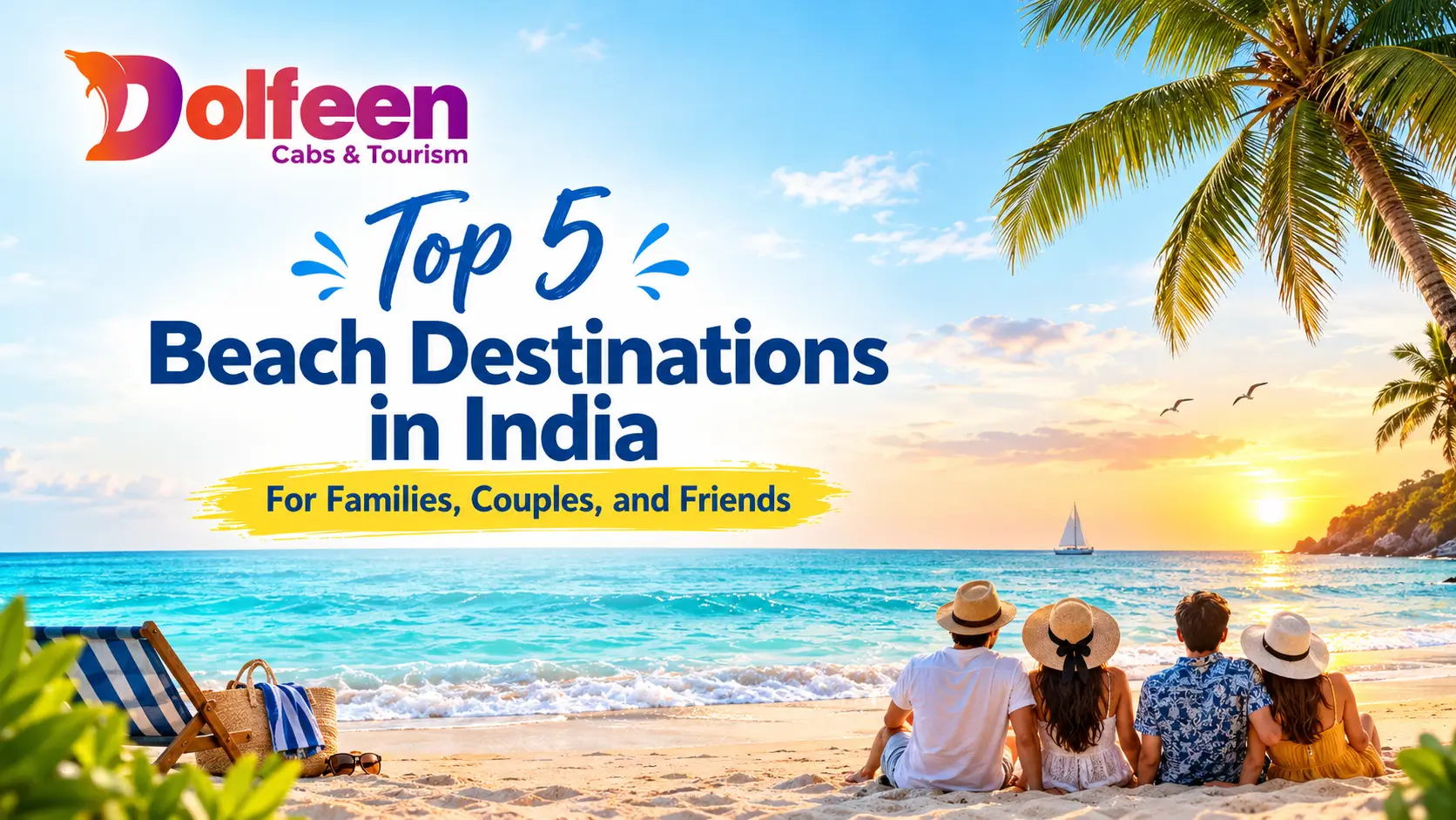 Top 5 Beach Destinations in India for Families, Couples, and Friends