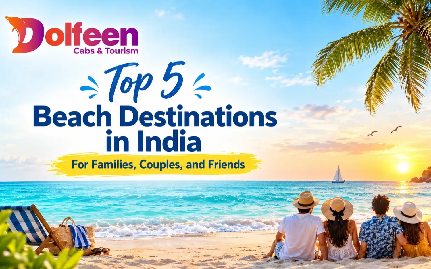 Top 5 Beach Destinations in India for Families, Couples, and Friends